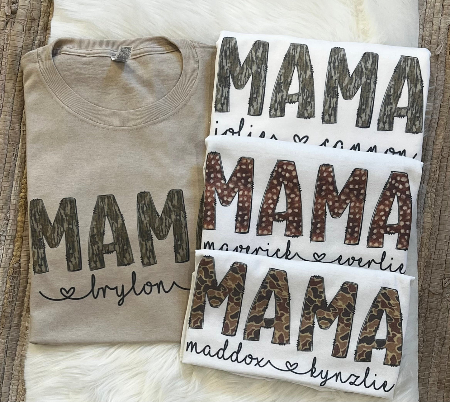 Southern Pattern Fill Tees