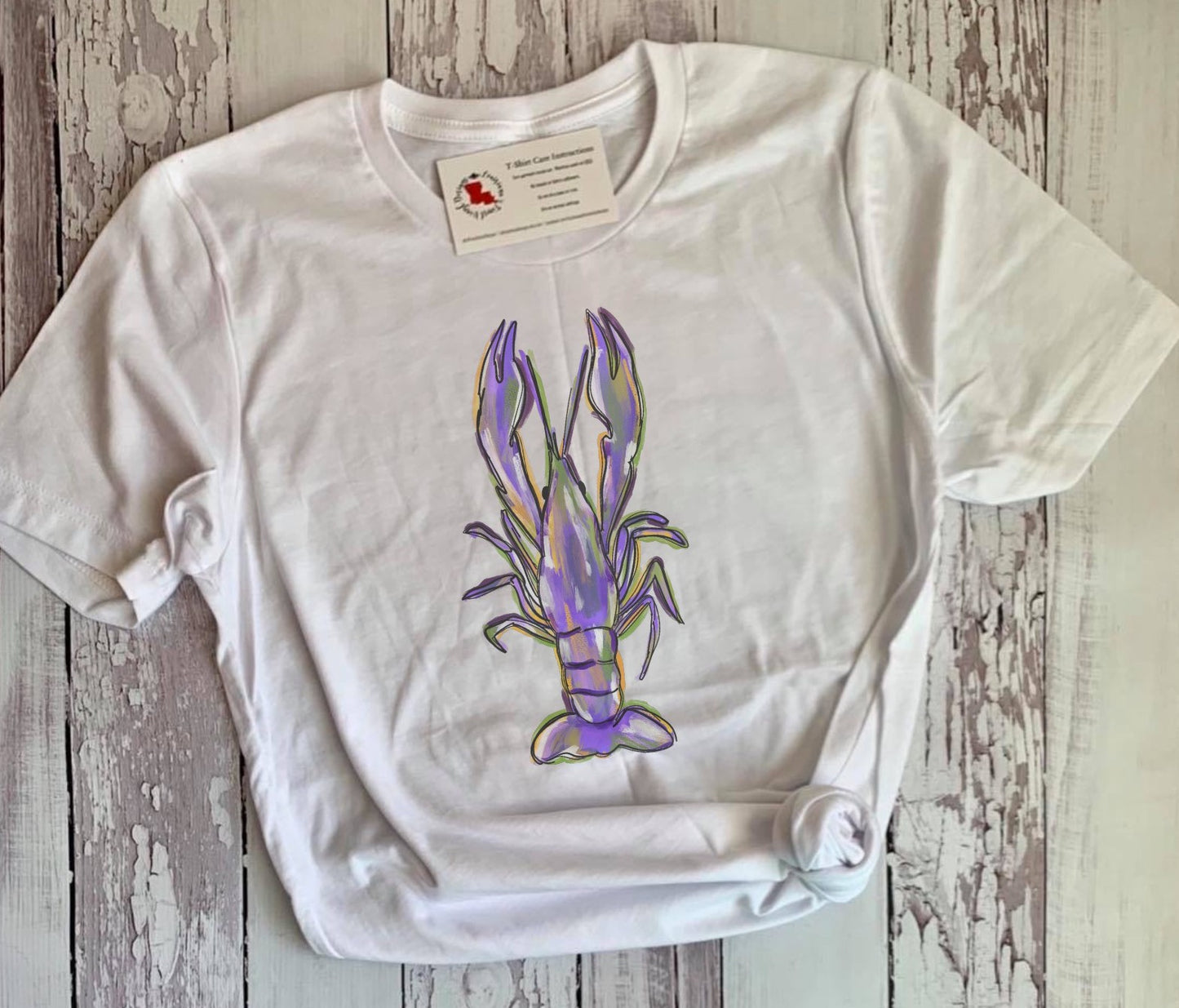 Mardi Gras Crawfish Tee