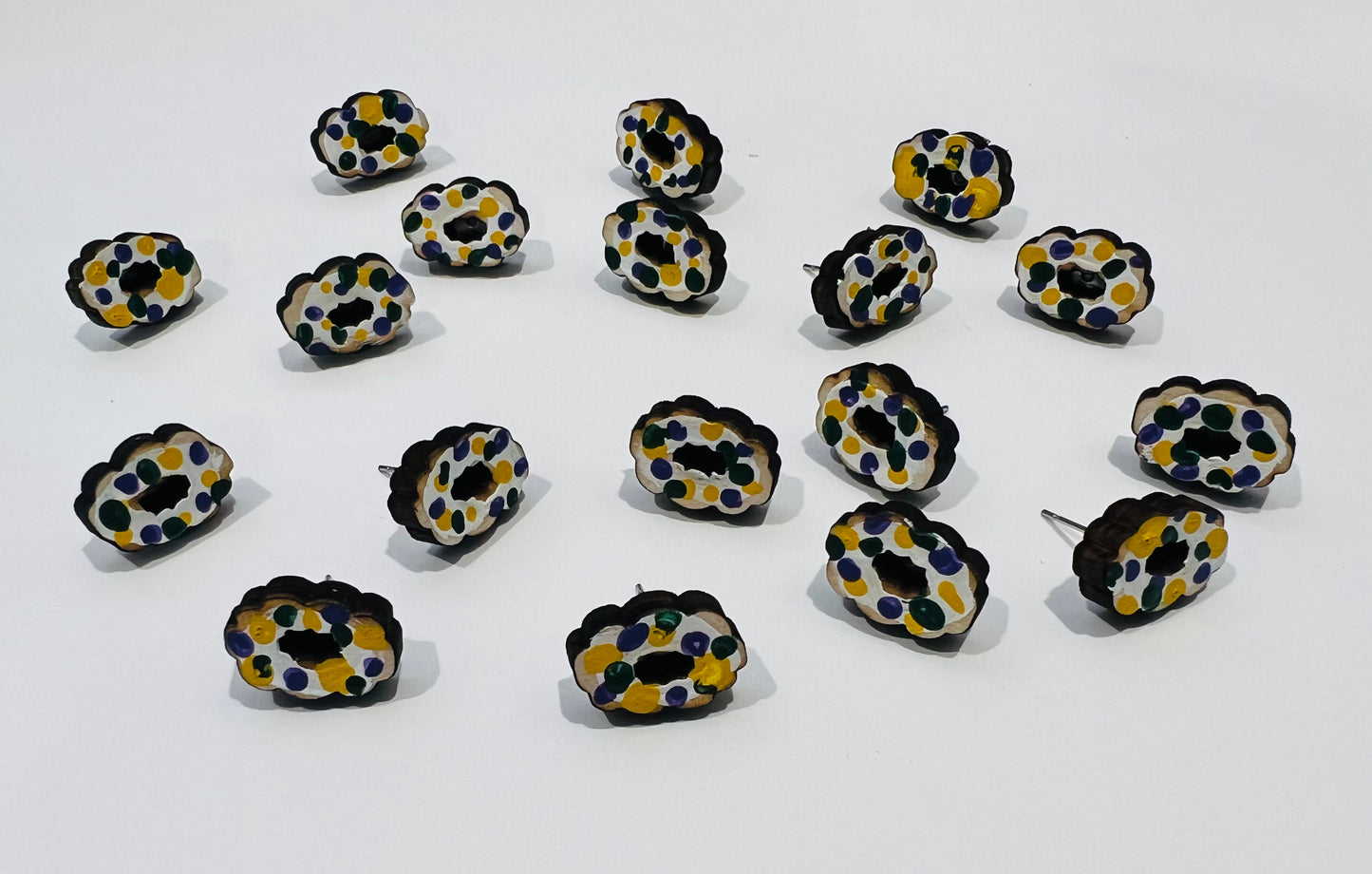 Mardi Gras Mambo Studs