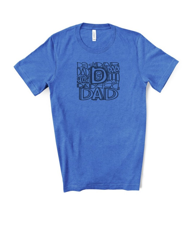 Dad Word Art Tee
