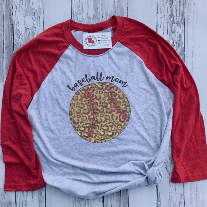 Baseball Mom Raglan