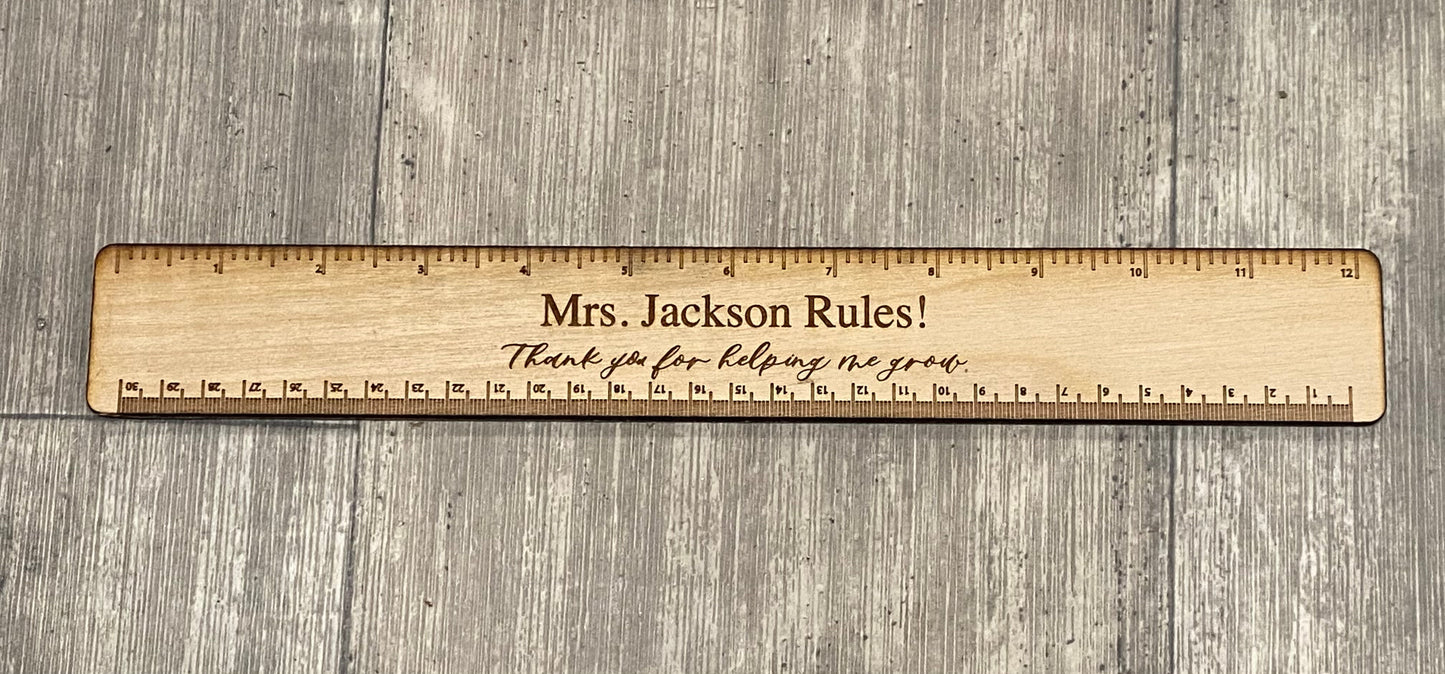 Personalized Ruler