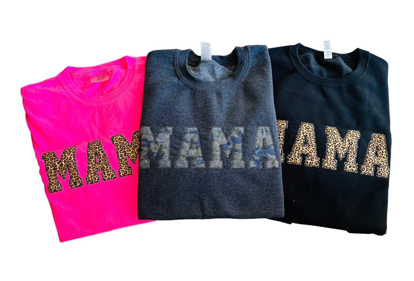 Long Sleeve Appliqué Mama