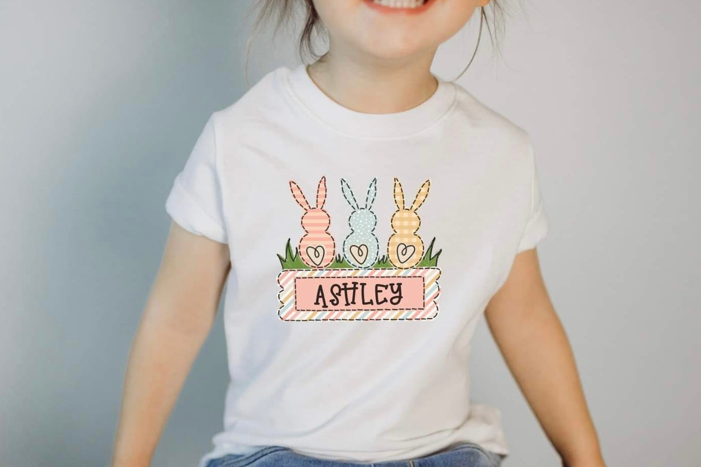 Easter Trio Name Tees